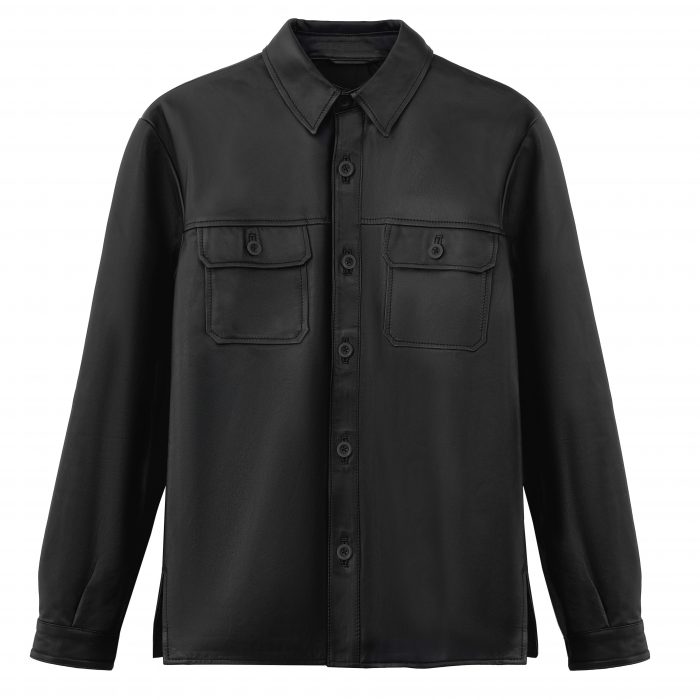 Campera Trucker 1 Campera Cuero Trucker - Imagen 1